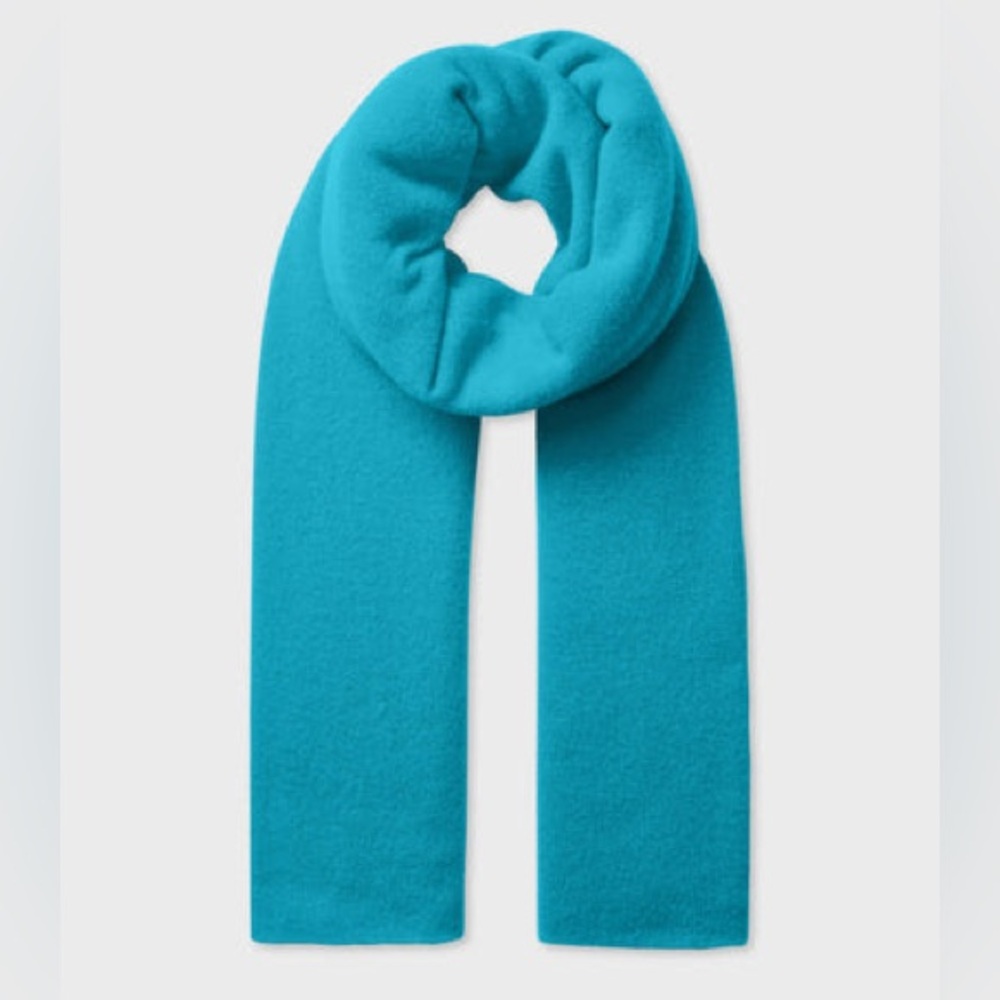White + Warren Cashmere Travel Wrap | Turquoise Sea | $385 Retail
